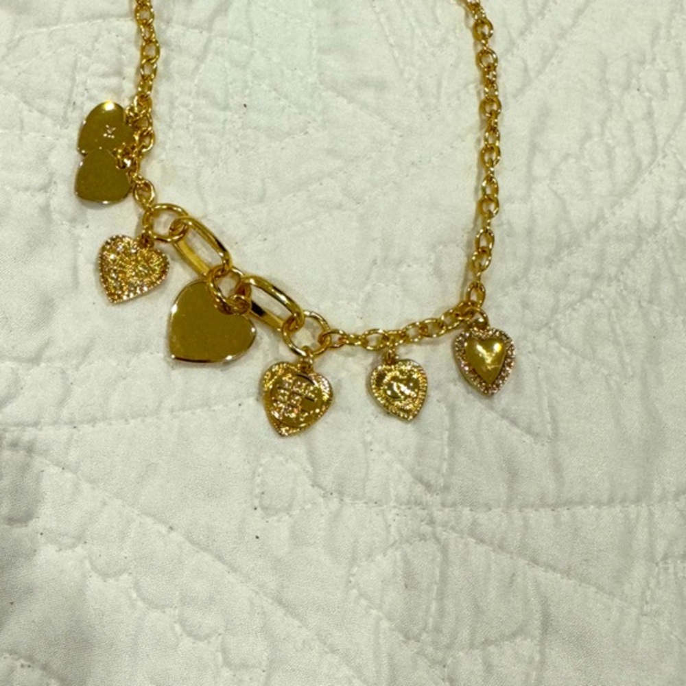 BRAND NEW J.CREW golden hearts necklace! Adjustable and oh so pretty! See more!